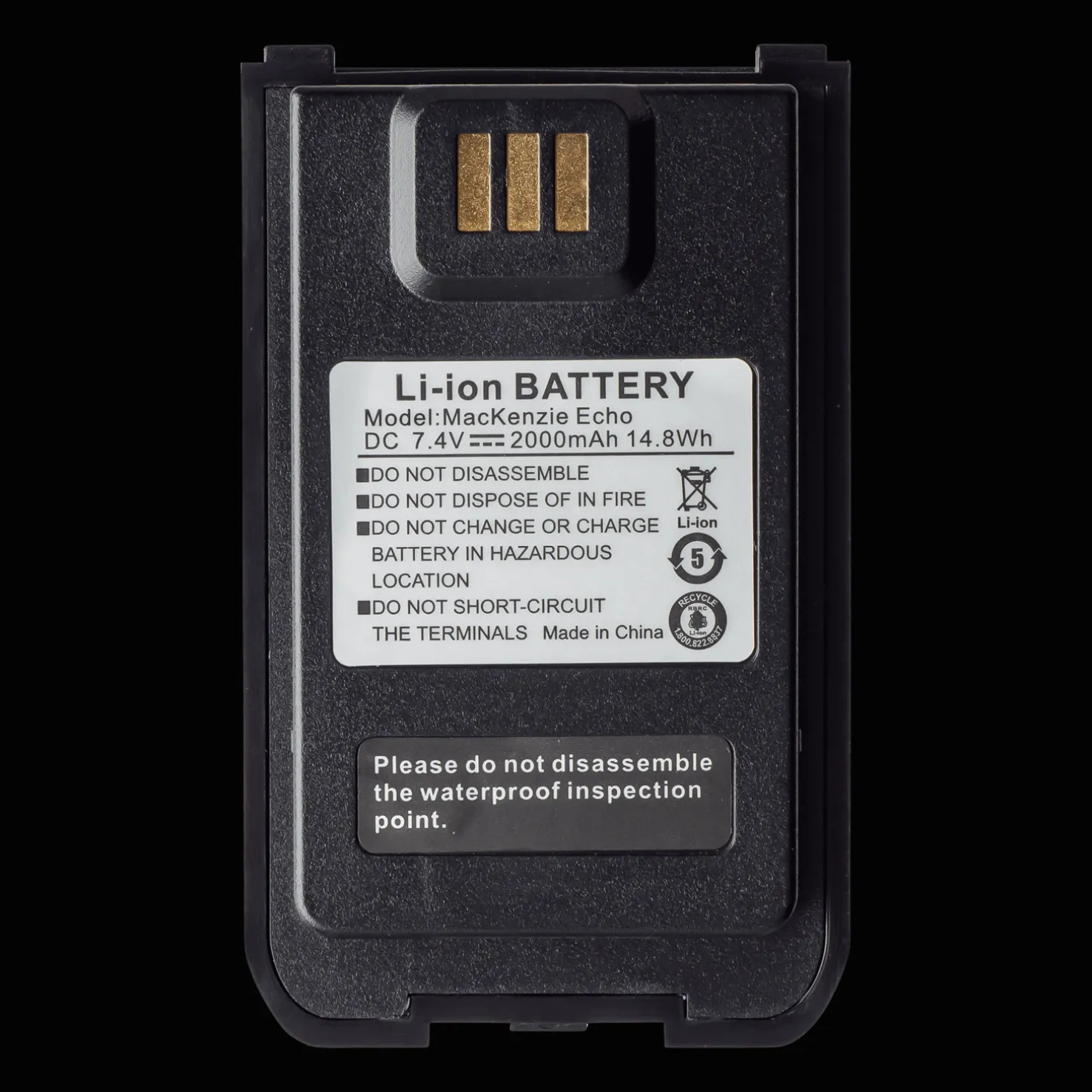 Mackenzie Echo Battery, akku - Radiot - Mackenzie Echo Battery, akku