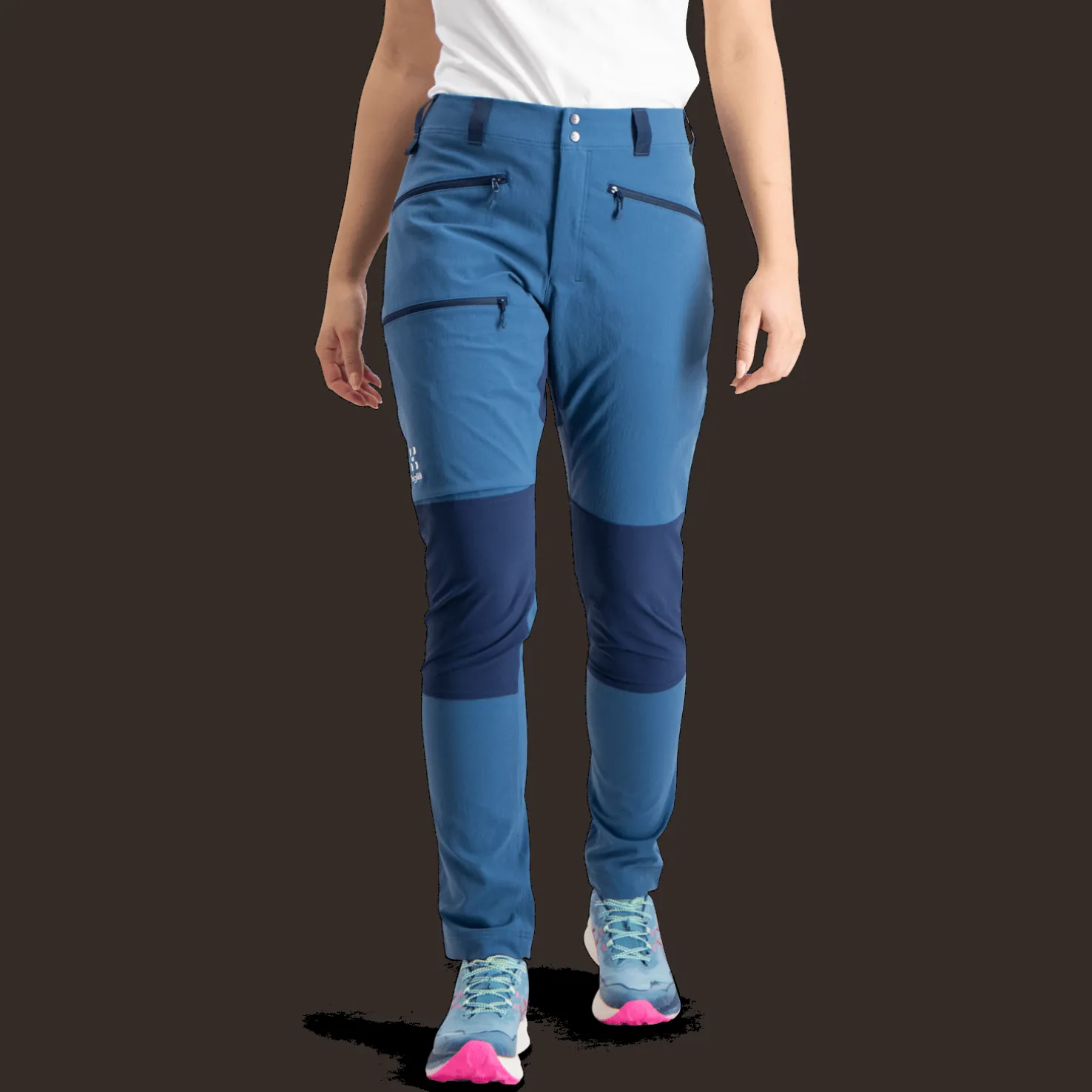 Mid Slim Pant, naisten vaellushousut, softshell - Ulkoiluhousut - Mid Slim Pant, naisten vaellushousut, softshell