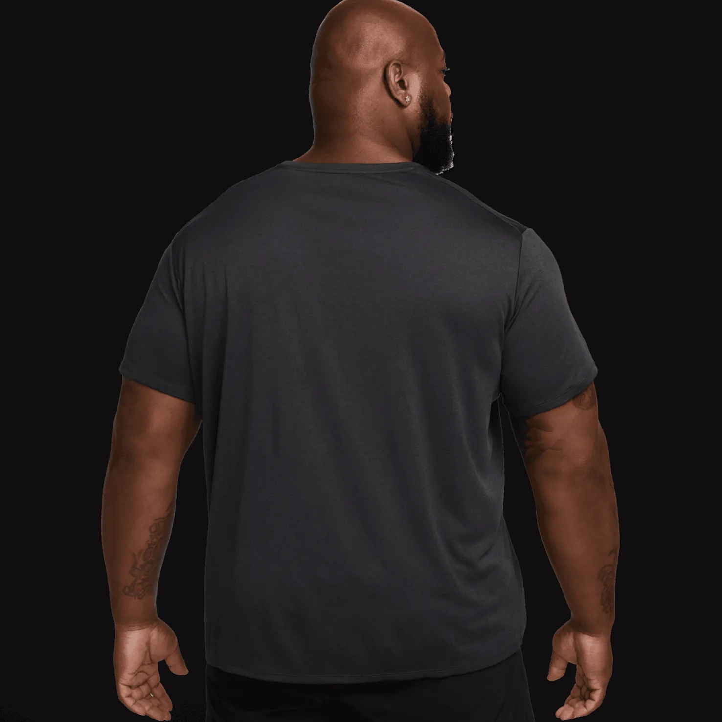 Miler Swoosh Dri-FIT Short-Sleeve, miesten treenipaita - Urheilupaidat - Miler Swoosh Dri-FIT Short-Sleeve, miesten treenipaita