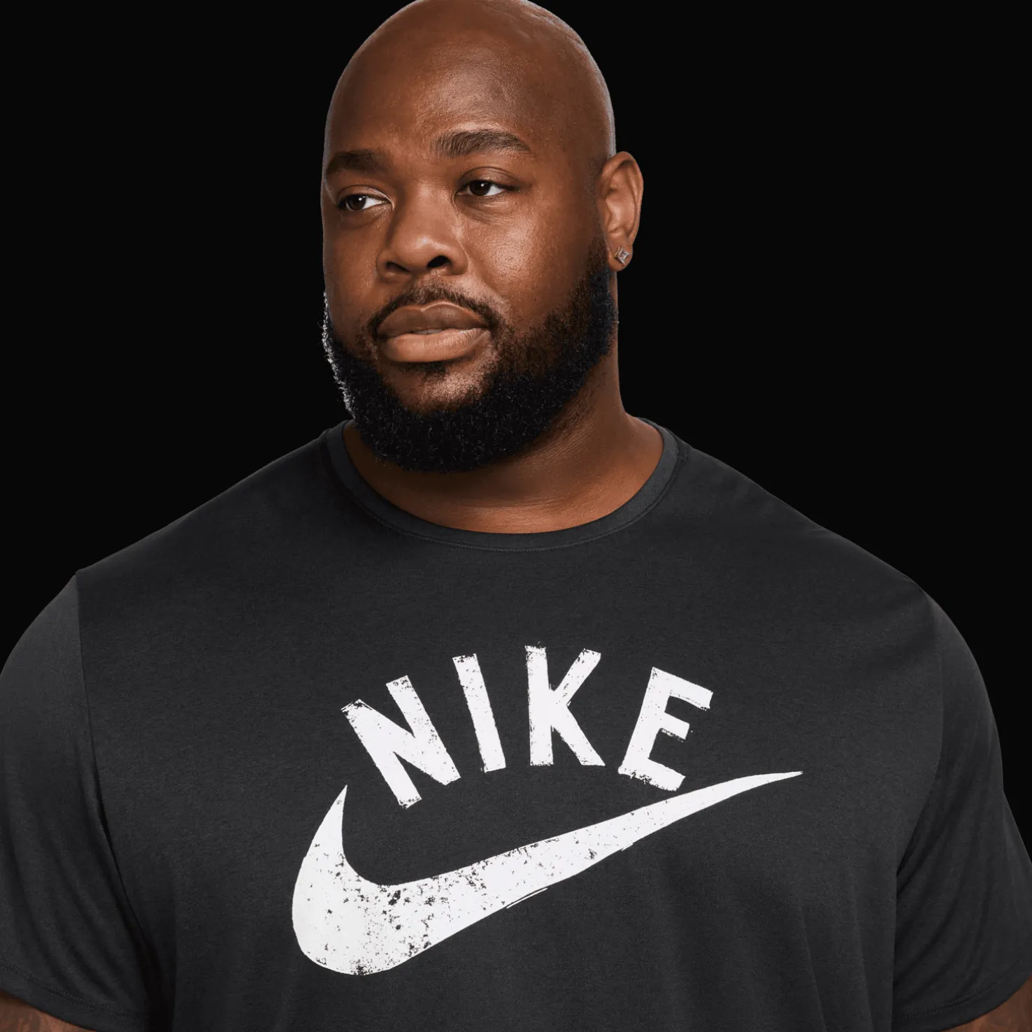 Miler Swoosh Dri-FIT Short-Sleeve, miesten treenipaita - Urheilupaidat - Miler Swoosh Dri-FIT Short-Sleeve, miesten treenipaita