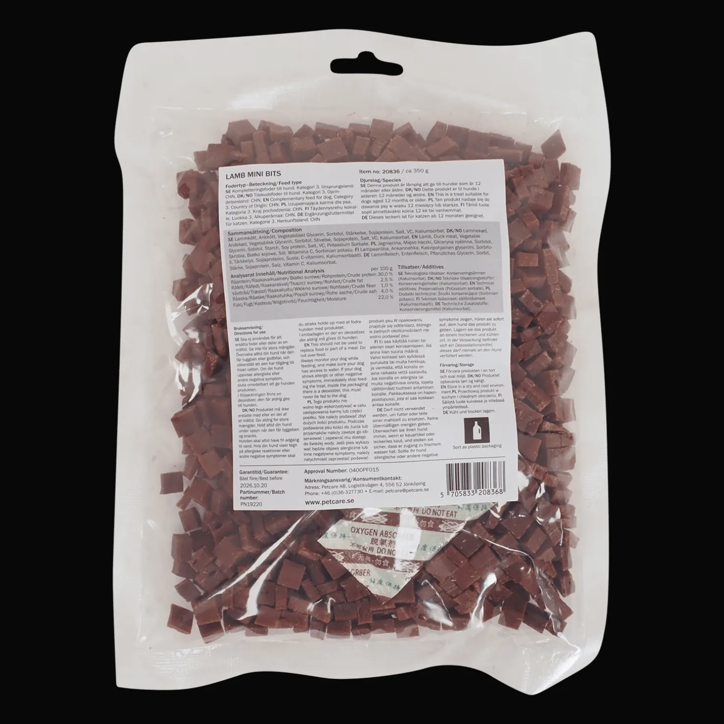 Mini Bits Lamb 350g, koiran makupalat - Koirankupit Ja Koiranruoka - Mini Bits Lamb 350g, koiran makupalat