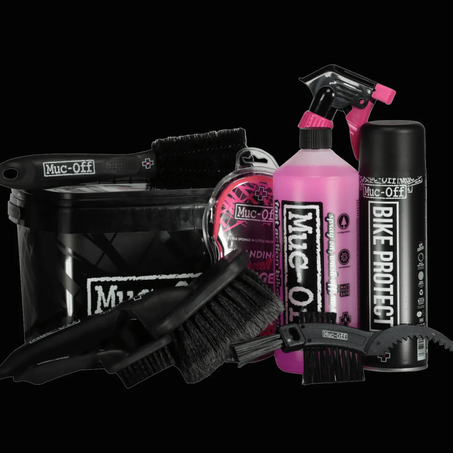 Muc-Off 8 in 1 bike cleaning kit - Polkupyörän Ketjuöljyt Ja -Rasvat - Muc-Off 8 in 1 bike cleaning kit