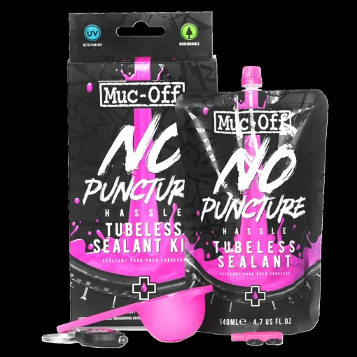 Muc-off No puncture tubless sealent kit - Polkupyörän Paikkaustarvikkeet - Muc-off No puncture tubless sealent kit