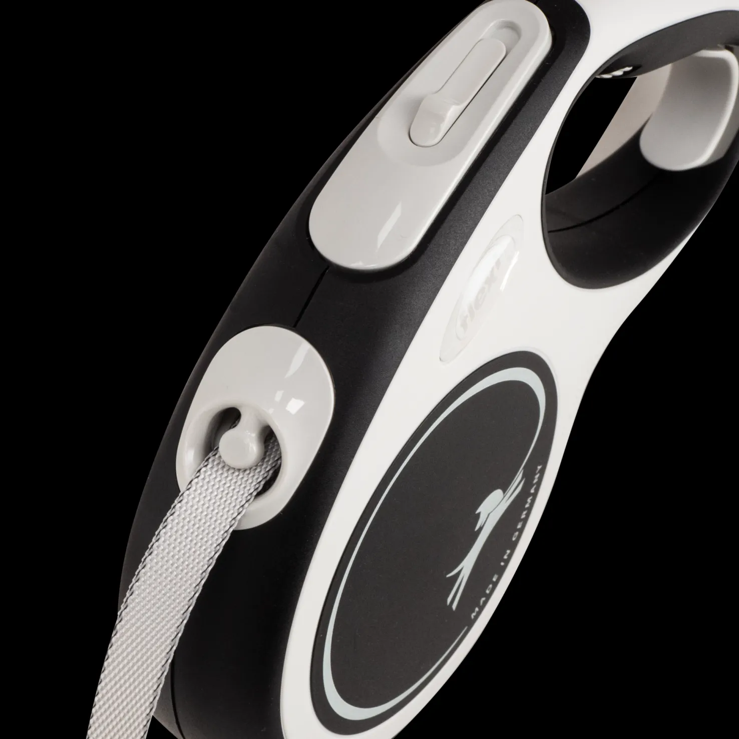 New Comfort Tape M 5 Svart, koiran talutin - Koiran Pannat, Hihnat Ja Koiran Fleksit - New Comfort Tape M 5 Svart, koiran talutin