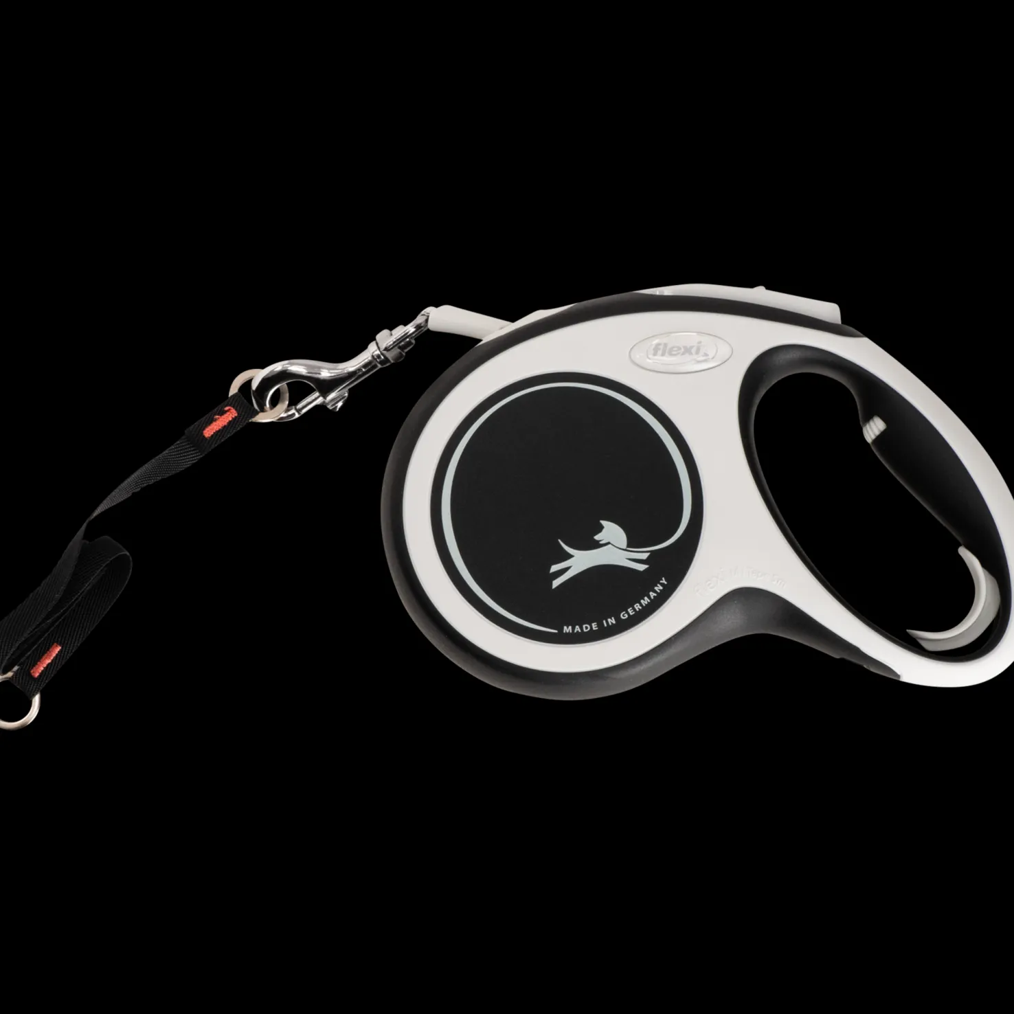 New Comfort Tape M 5 Svart, koiran talutin - Koiran Pannat, Hihnat Ja Koiran Fleksit - New Comfort Tape M 5 Svart, koiran talutin