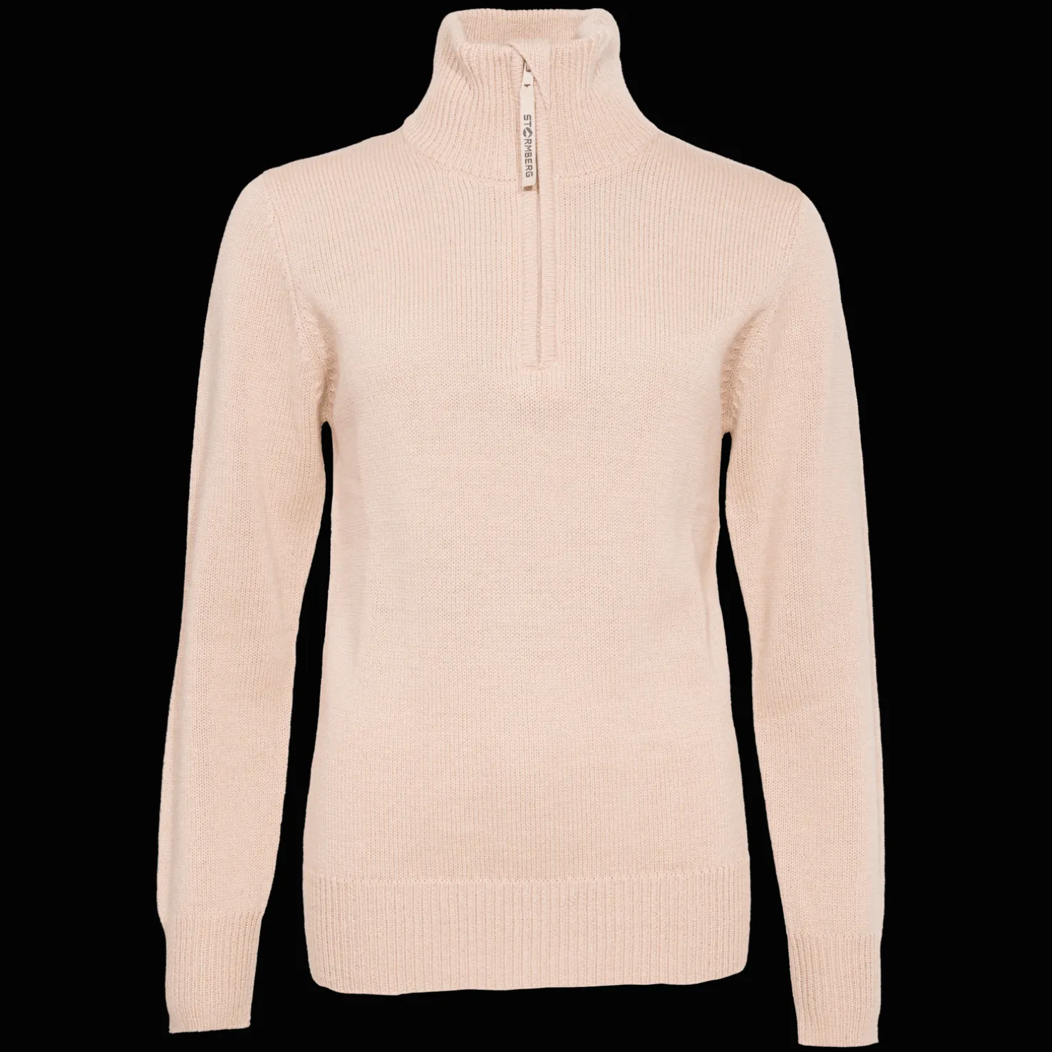 Nordfjord Half Zip Knitted Sweater W, naisten villapaita - Villapaidat - Nordfjord Half Zip Knitted Sweater W, naisten villapaita