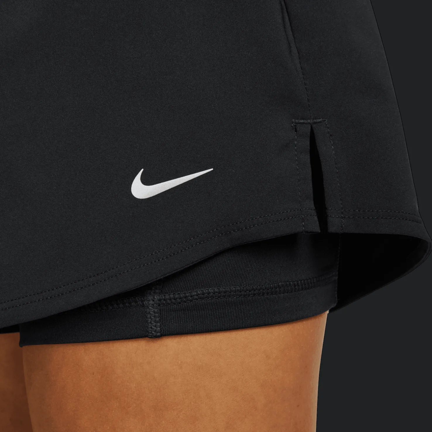 One Dri-FIT High Waisted 3in 2n1 Short, naisten treenishortsit - Treenishortsit - One Dri-FIT High Waisted 3in 2n1 Short, naisten treenishortsit