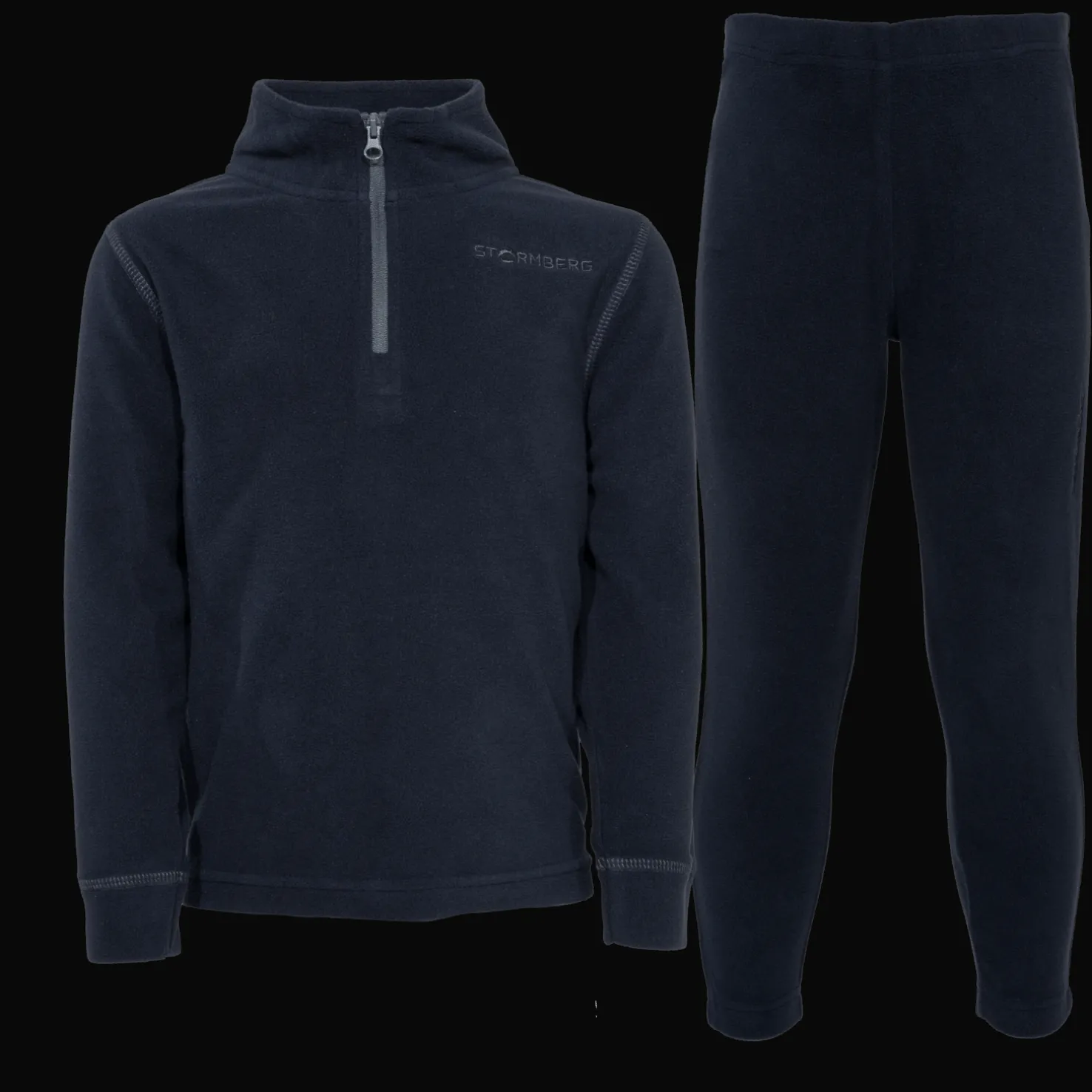 Oulu Fleece Set, lasten fleeceasu - Pitkät Alushousut - Oulu Fleece Set, lasten fleeceasu