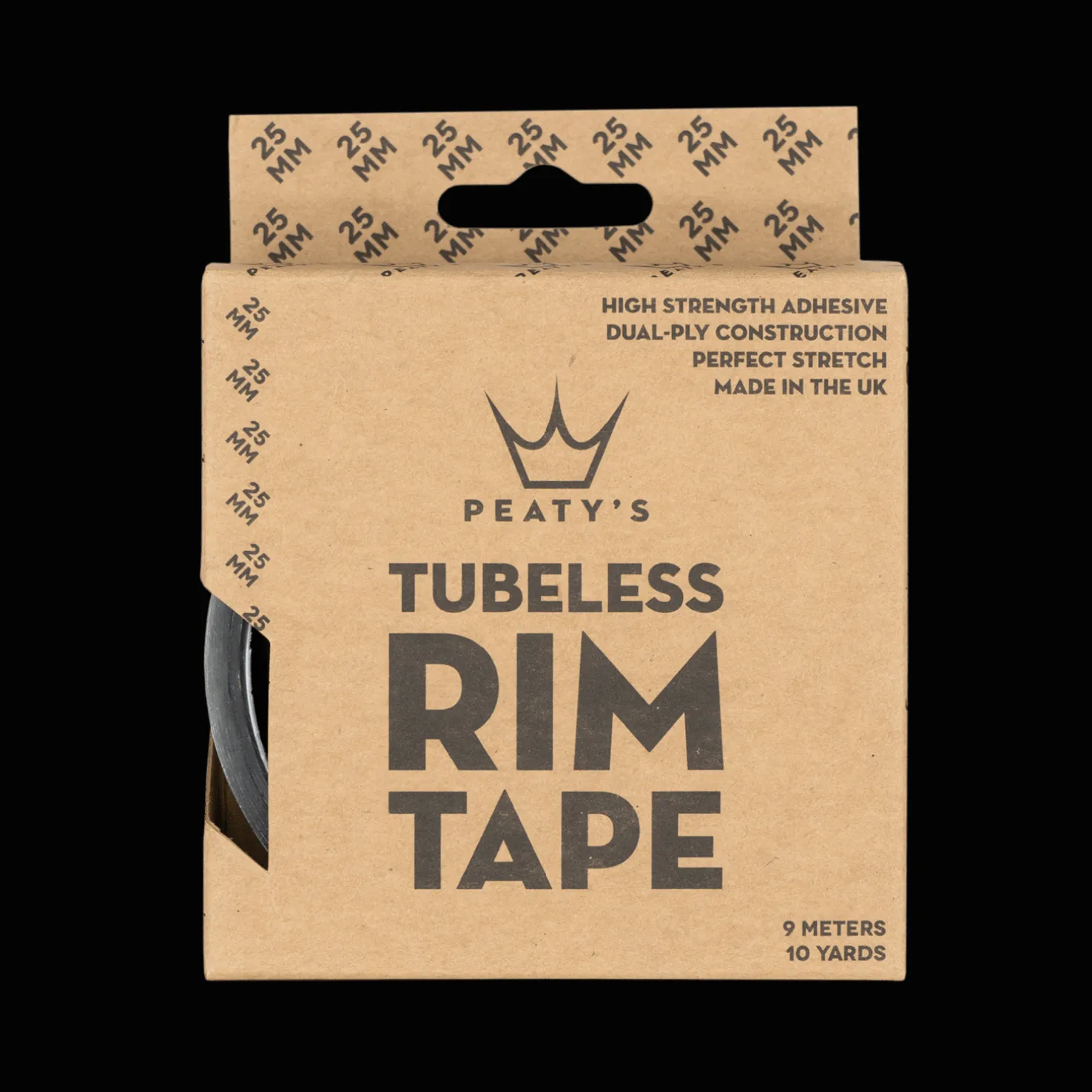 Peaty's RimJob Rim Tape 25mm, vanneteippi - Polkupyörän Paikkaustarvikkeet - Peaty's RimJob Rim Tape 25mm, vanneteippi