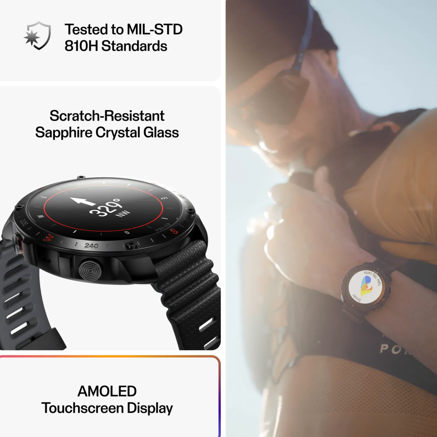 Polar Grit X2 Pro, älykello, multisportkello, unisex - Sykemittarit - Polar Grit X2 Pro, älykello, multisportkello, unisex