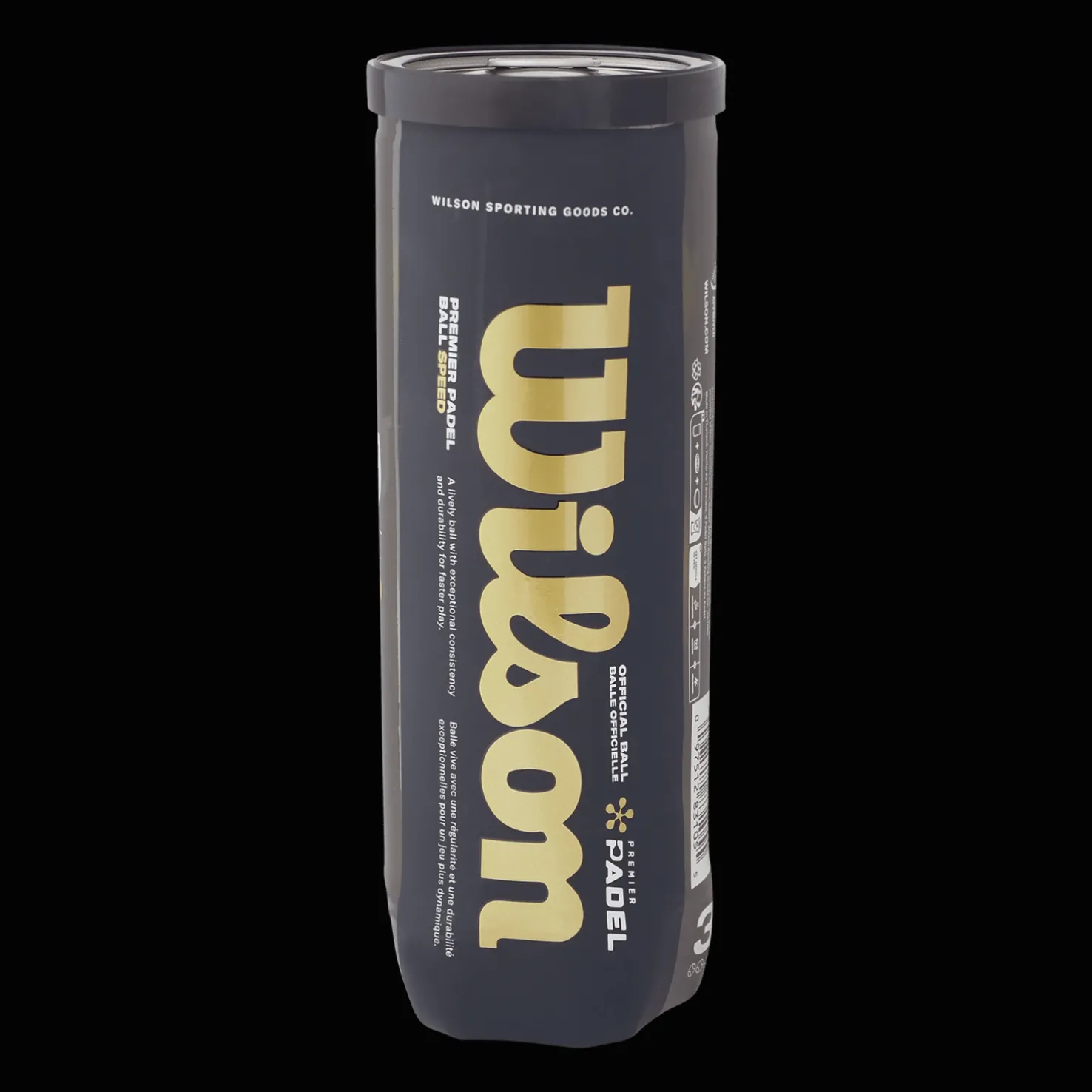 Premier Padel Speed 3 Ball Can, padelpallot - Padeltarvikkeet - Premier Padel Speed 3 Ball Can, padelpallot