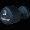 Pro Dumbbell 10kg Rubber, käsipaino - Käsipainot - Pro Dumbbell 10kg Rubber, käsipaino