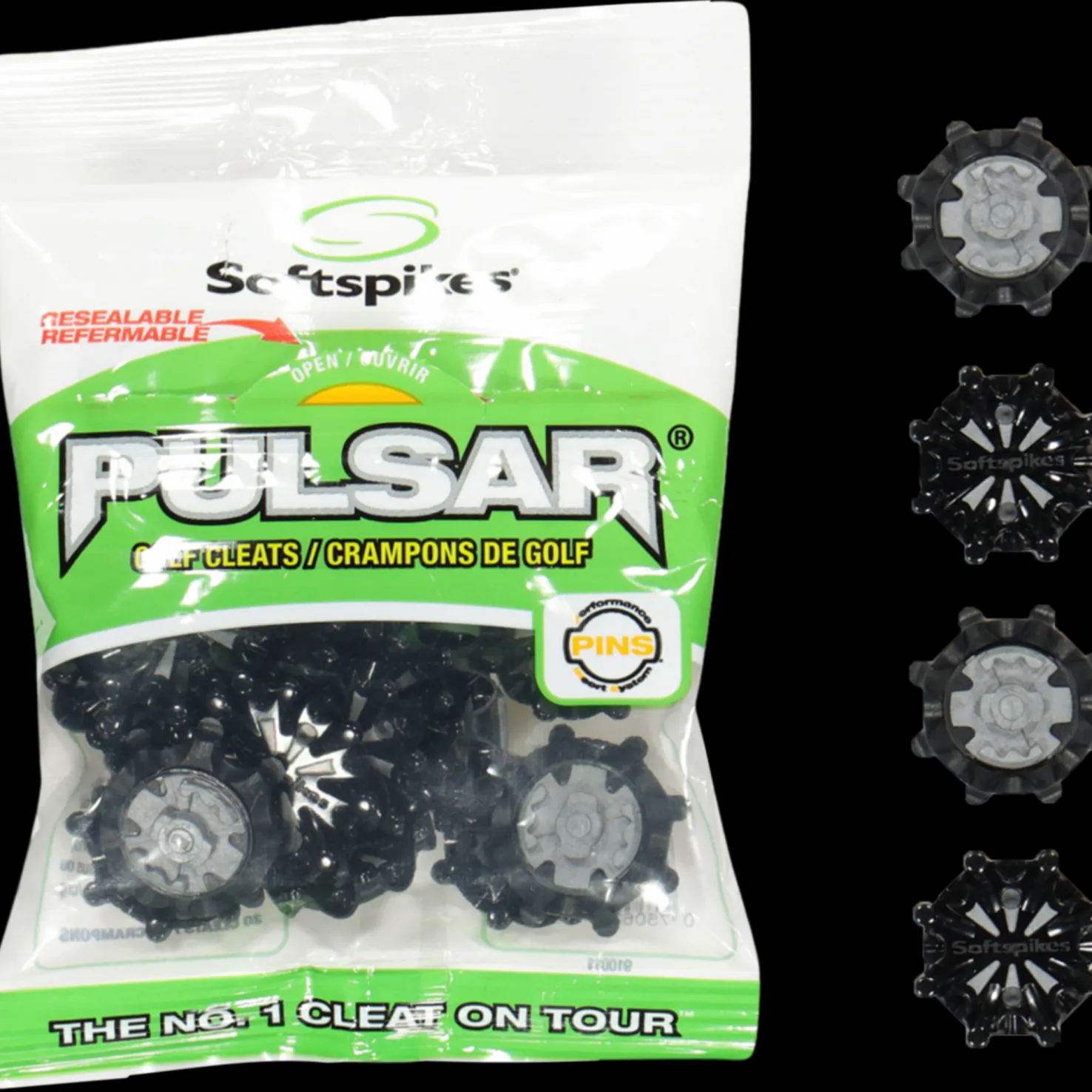 Pulsar Pins Clamshell, ruusukkeet - Golftarvikkeet - Pulsar Pins Clamshell, ruusukkeet