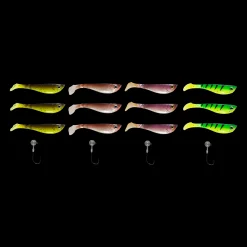 Pulse Shad Box 11cm Incl. Jigheads, jiggsett - Viehelajitelmat - Pulse Shad Box 11cm Incl. Jigheads, jiggsett