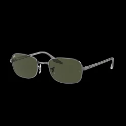 0RB3690 Gunmetal Green, aurinkolasit unisex - Lifestyle Aurinkolasit - 0RB3690 Gunmetal Green, aurinkolasit unisex