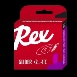 Rex Glider Wax Purple 2x43g +2/-4C 24/25, Violetti luistovoide - Luistovoiteet Suksiin - Rex Glider Wax Purple 2x43g +2/-4C 24/25, Violetti luistovoide
