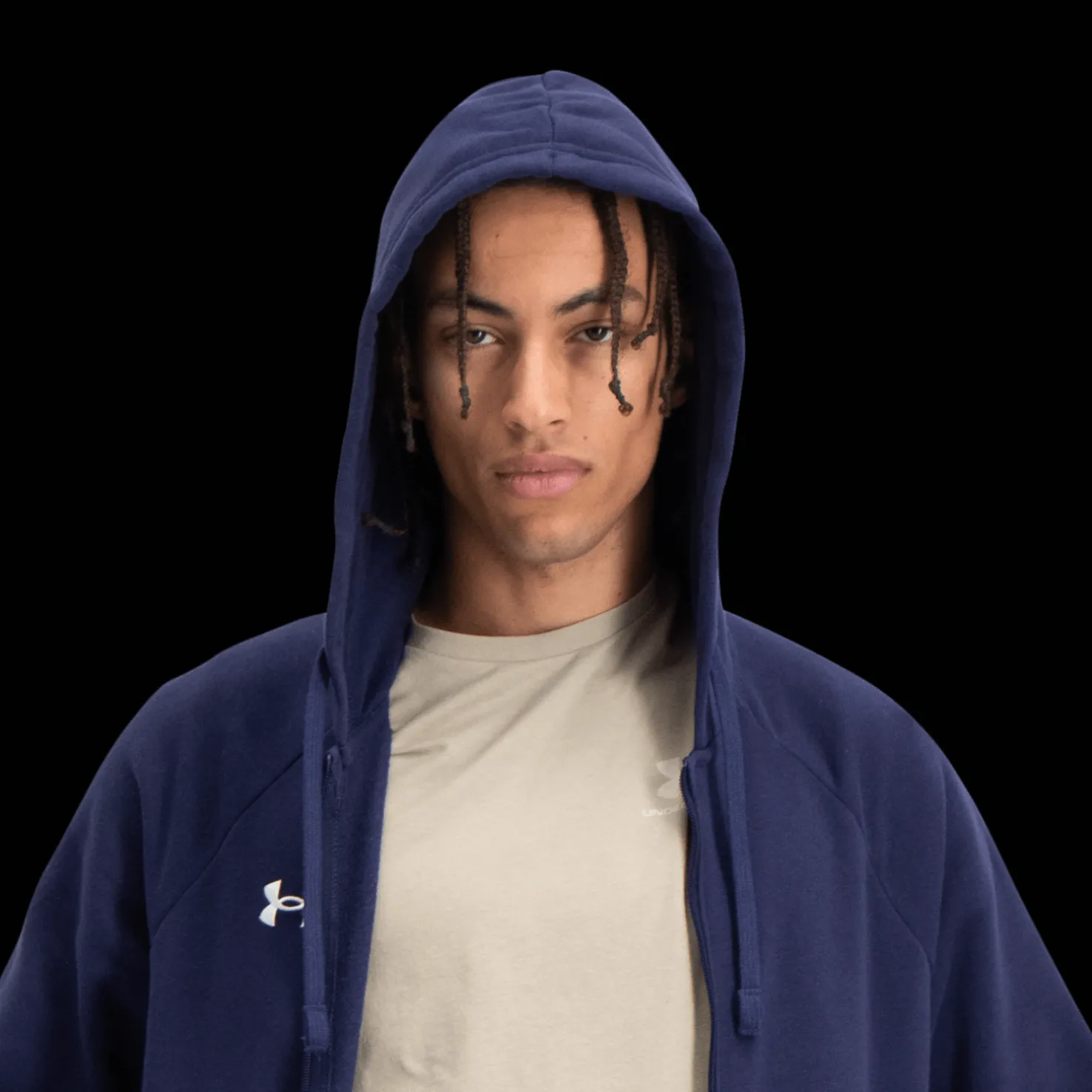Rival Fleece Full Zip Hoodie, miesten huppari - Hupparit - Rival Fleece Full Zip Hoodie, miesten huppari