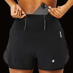 Road 2-n-1 3.5in Short, naisten juoksushortsit - Shortsit Ja Caprit - Road 2-n-1 3.5in Short, naisten juoksushortsit