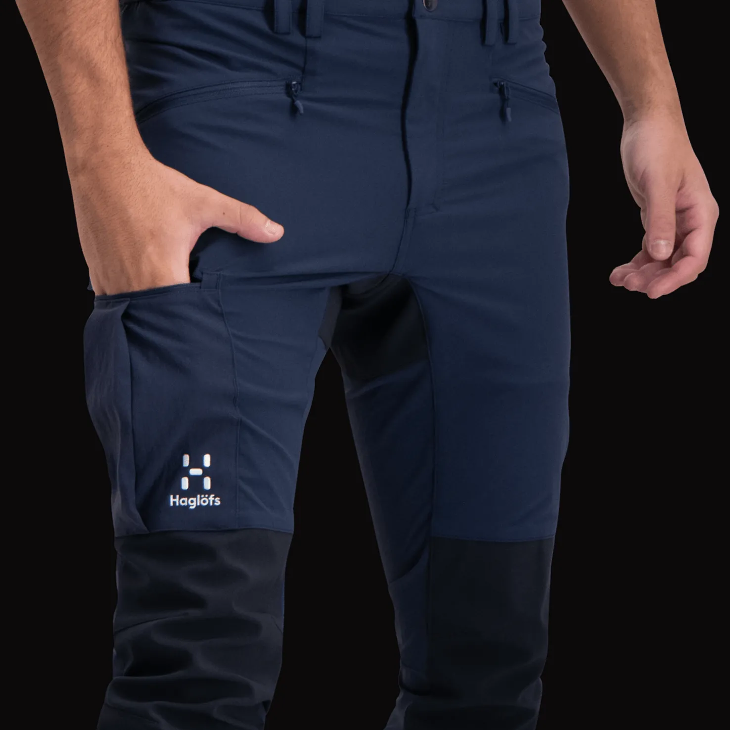 Rugged Slim Pant, miesten vaellushousut - Ulkoiluhousut - Rugged Slim Pant, miesten vaellushousut