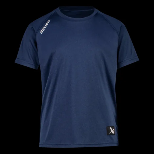 S24 Bauer Team Short Sleeve Tech Tee 24/25, lasten treenipaita - T-Paidat Ja Shortsit Jääkiekkoon - S24 Bauer Team Short Sleeve Tech Tee 24/25, lasten treenipaita