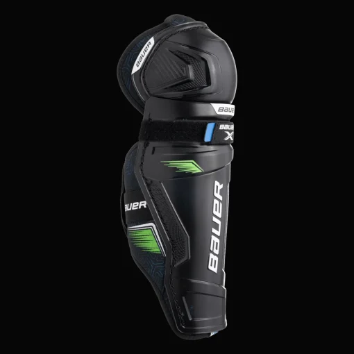 S24 Bauer X Shin Guard 24/25, nuorten säärisuojat - Polvisuojat Jääkiekkoon - S24 Bauer X Shin Guard 24/25, nuorten säärisuojat