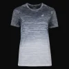 Seamless Short Sleeve Top, naisten t-paita - Urheilupaidat - Seamless Short Sleeve Top, naisten t-paita