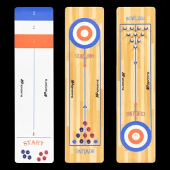Shuffleboard 3IN1, monipelipöytä, shuffleboard, curling ja keilailu - Pelit Ja Lelut - Shuffleboard 3IN1, monipelipöytä, shuffleboard, curling ja keilailu