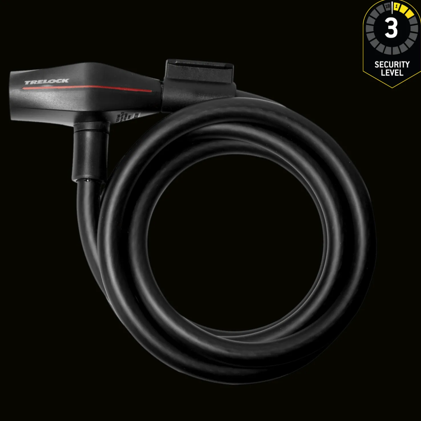 SK 312 180/12 key, polkupyörän vaijerilukko - Pyörälukot - SK 312 180/12 key, polkupyörän vaijerilukko