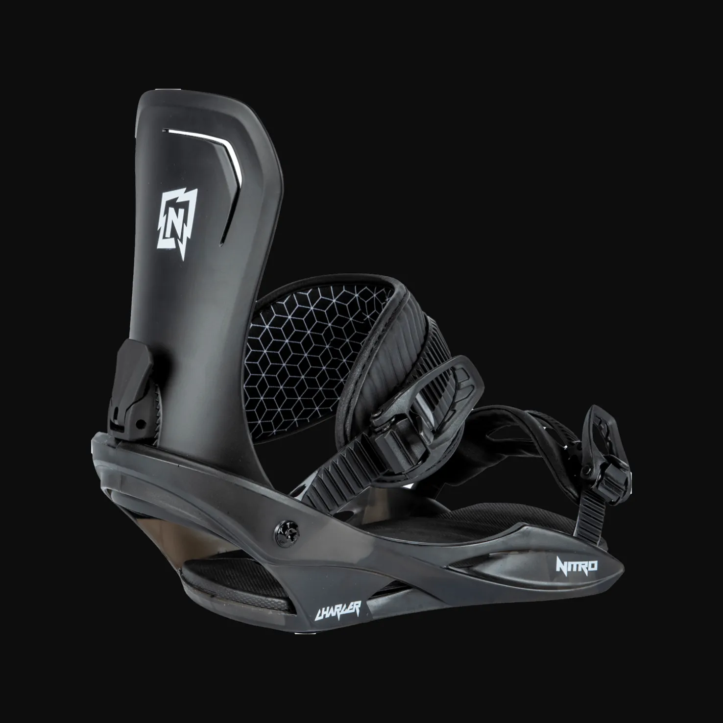 Snowboard Bindings Charger 24/25, nuorten lumilauta - Lumilautasiteet - Snowboard Bindings Charger 24/25, nuorten lumilauta