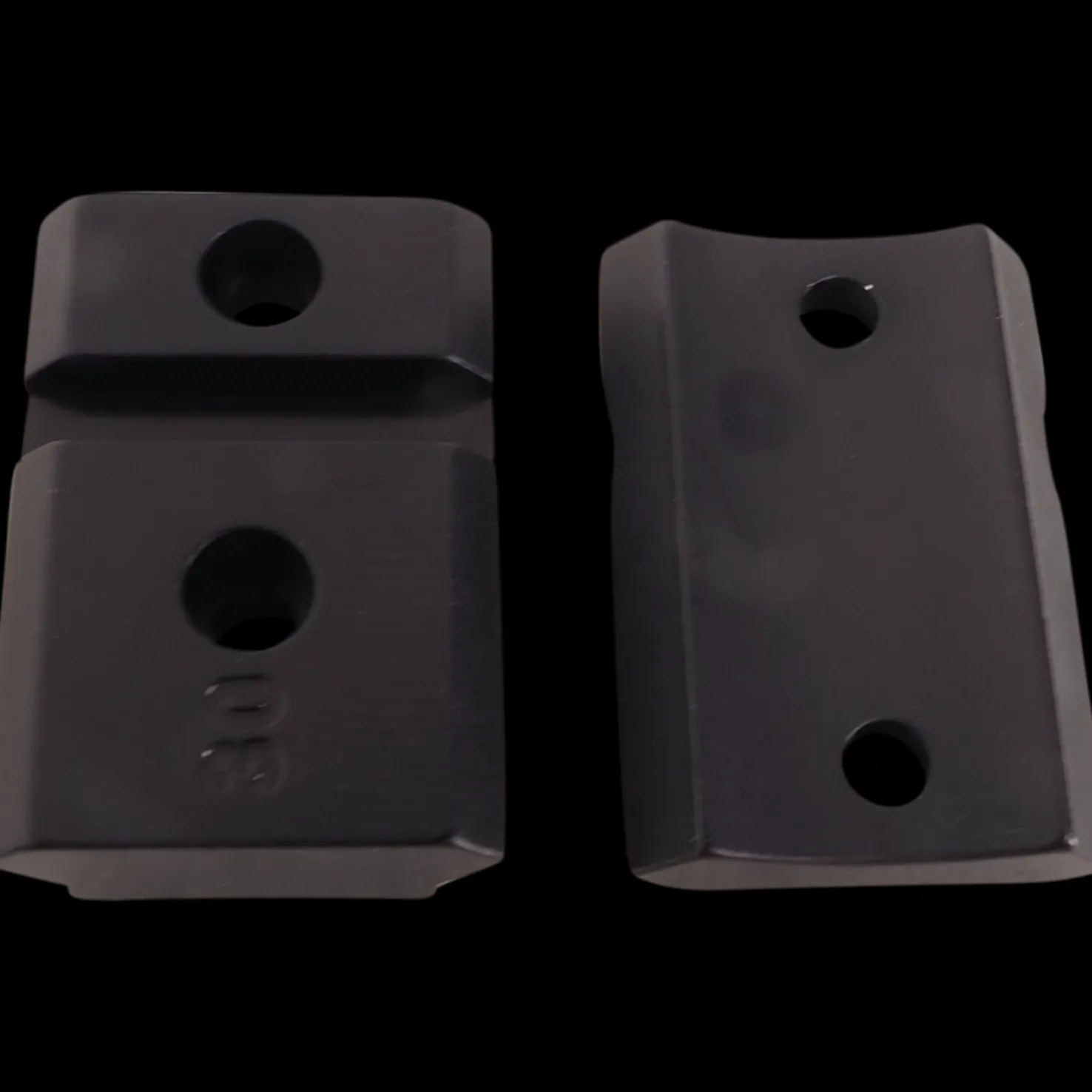 Steel Base For Weatherby Accumark, Magnum, Mark V (9 Lug), jalusta - Kiikarinjalat - Steel Base For Weatherby Accumark, Magnum, Mark V (9 Lug), jalusta