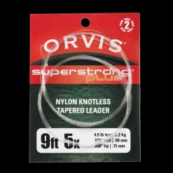 Super Strong Knotless Leaders 2-pack, 9', 2x - Perhosiimat - Super Strong Knotless Leaders 2-pack, 9', 2x