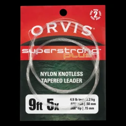 Super Strong Knotless Leaders 2-pack, 9', 2x - Perhosiimat - Super Strong Knotless Leaders 2-pack, 9', 2x