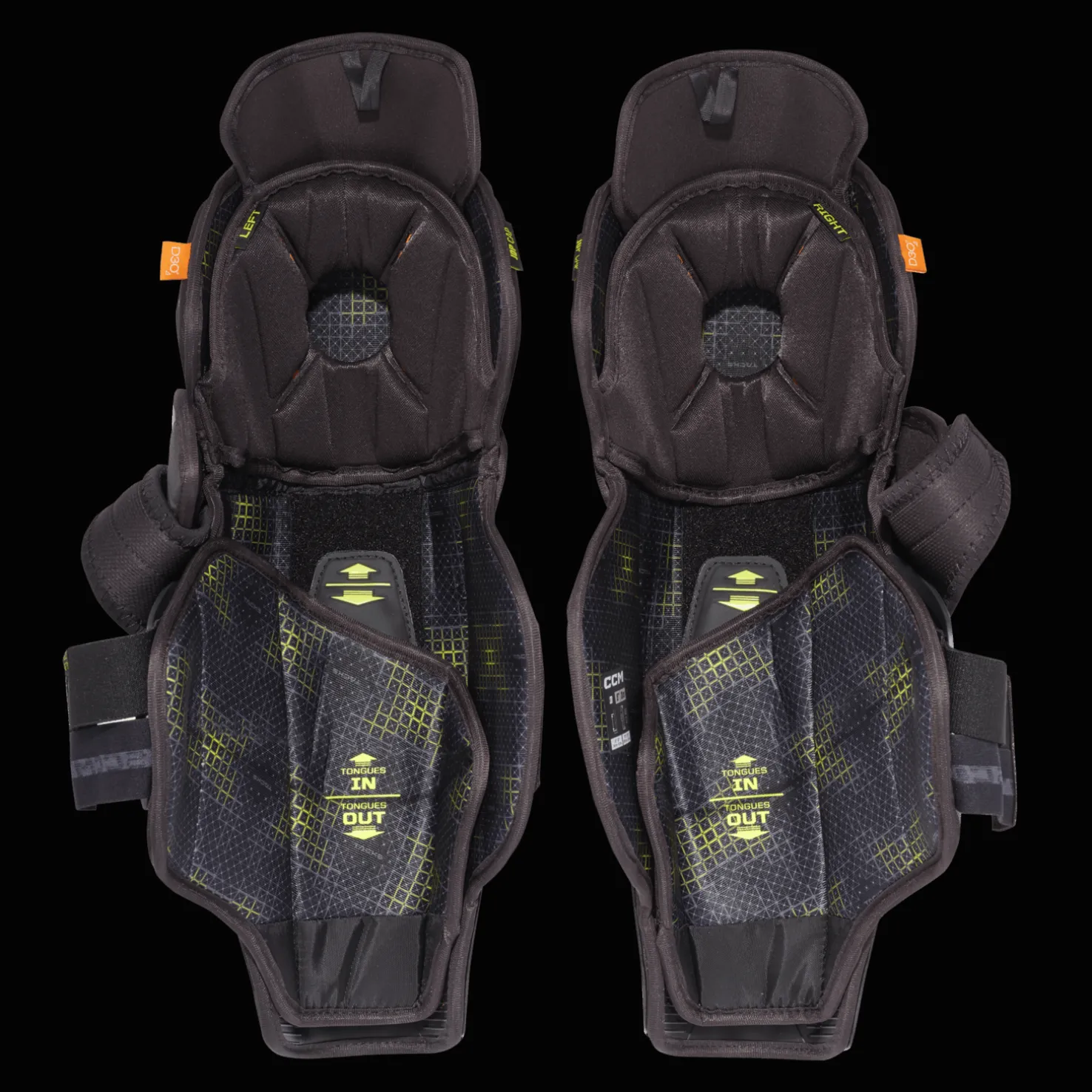 Tacks XF Pro Shin Guards - 24/25, nuorten säärisuojat - Polvisuojat Jääkiekkoon - Tacks XF Pro Shin Guards - 24/25, nuorten säärisuojat