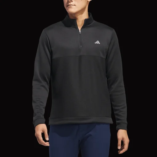 Textured Quarter Zip, miesten golfpaita - Golftakit - Textured Quarter Zip, miesten golfpaita