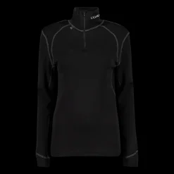 Thermo Turtle Neck W/zip, naisten villapaita - Villakerrastot yläosat naiset - Thermo Turtle Neck W/zip, naisten villapaita