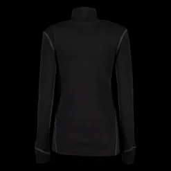 Thermo Turtle Neck W/zip, naisten villapaita - Villakerrastot yläosat naiset - Thermo Turtle Neck W/zip, naisten villapaita