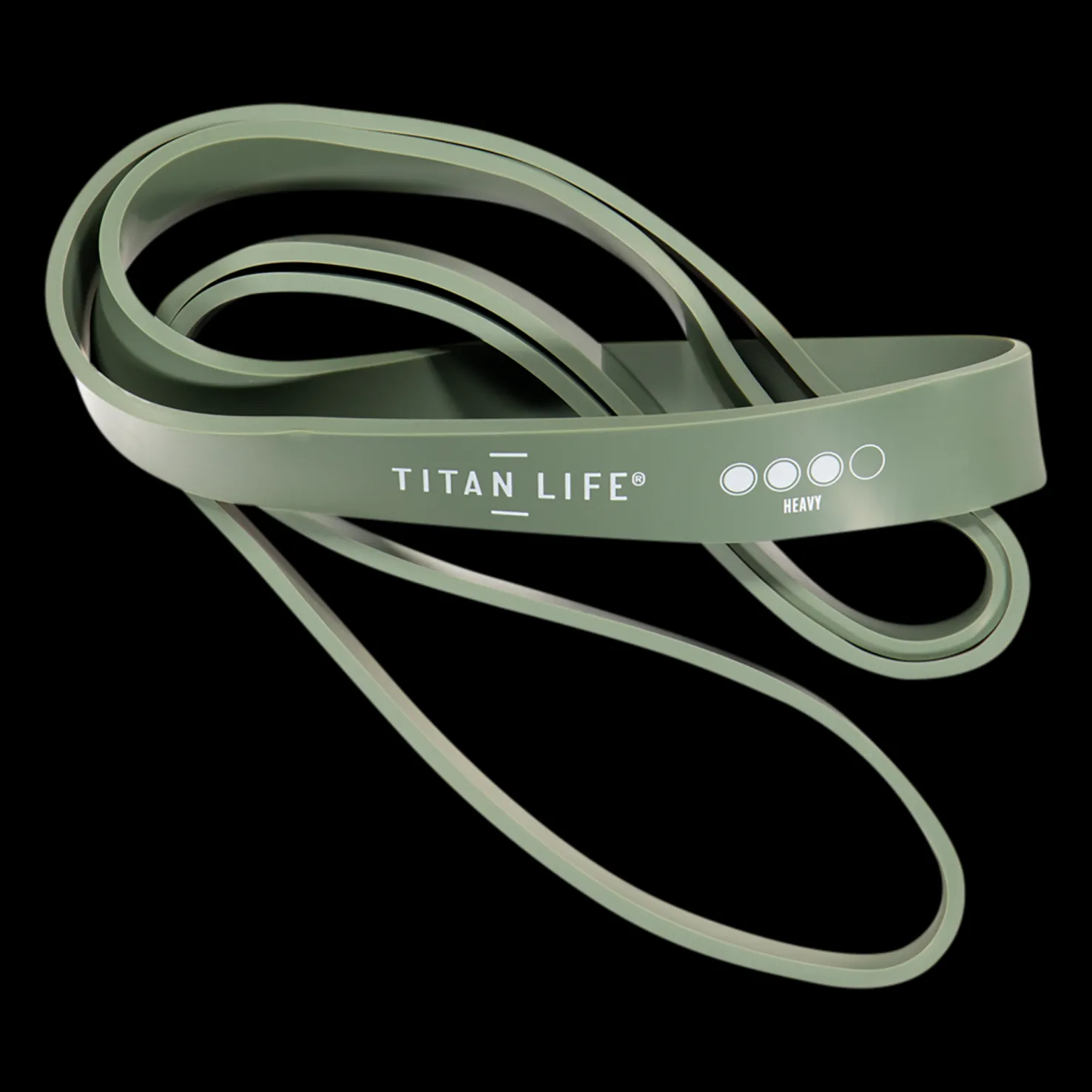 Titan Life - Resistance Band Hard, vastuskuminauha, raskas - Core-Harjoittelu - Titan Life - Resistance Band Hard, vastuskuminauha, raskas