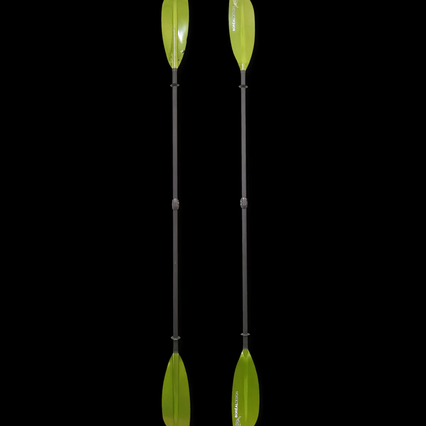 Tour Fishing FiberGlas paddle 250-260 cm, mela - Kajakkimelat - Tour Fishing FiberGlas paddle 250-260 cm, mela