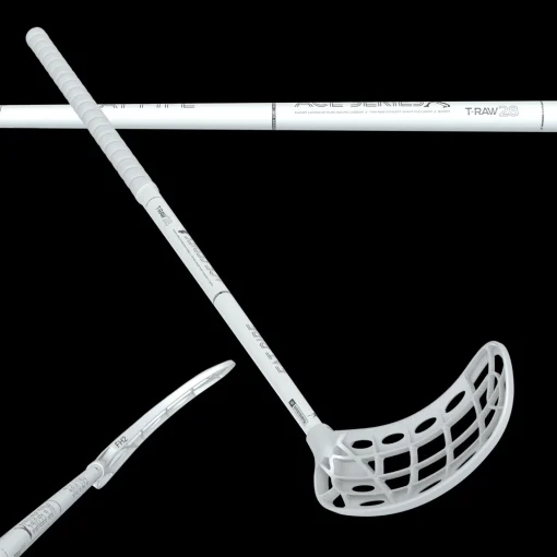 T-Raw 28 Jab FH2 Oval 24/25, salibandymaila, unisex - Aikuisten Salibandymailat - T-Raw 28 Jab FH2 Oval 24/25, salibandymaila, unisex