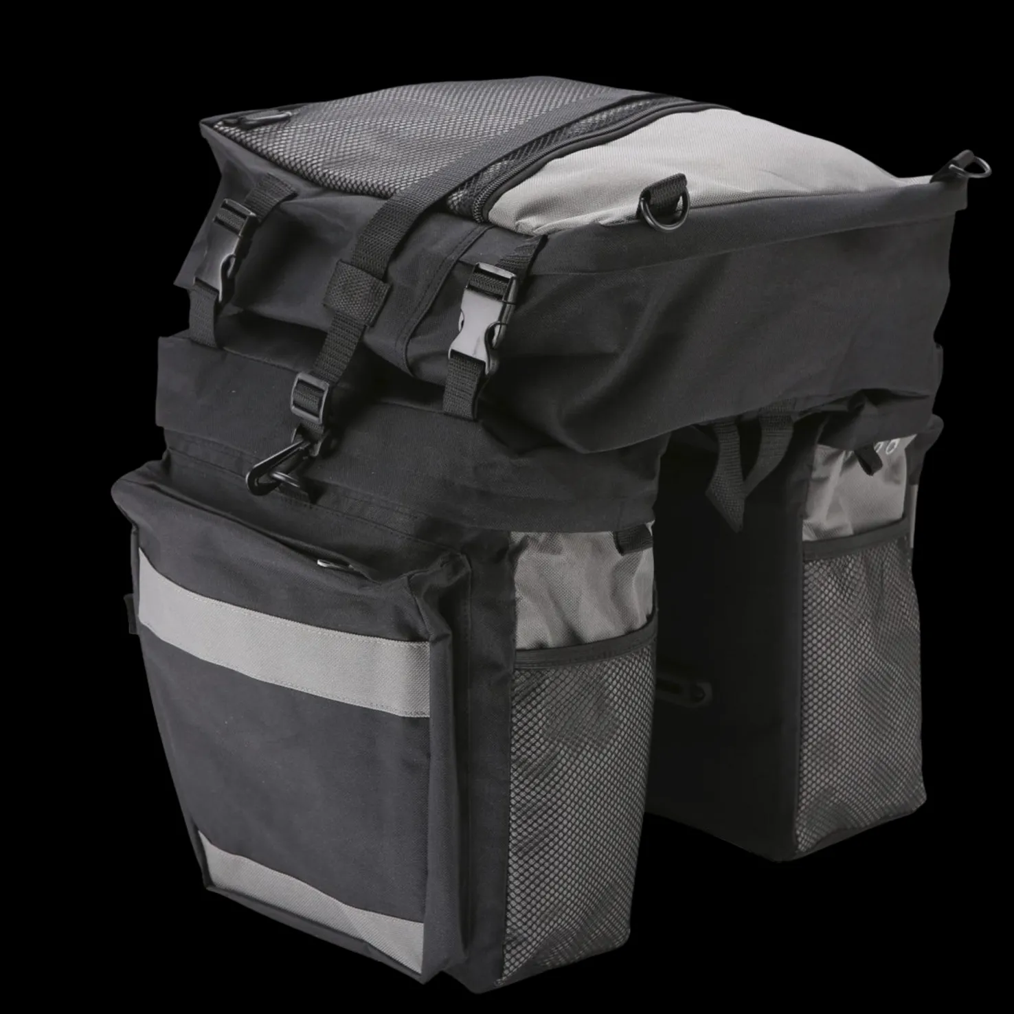 Triplebag kolmiosainen pyörälaukku tavaratelineelle - Pyörälaukut ja korit - Triplebag kolmiosainen pyörälaukku tavaratelineelle