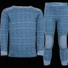 Trysil 2-layer Wool Set, lasten villakerrasto - Pitkät Alushousut - Trysil 2-layer Wool Set, lasten villakerrasto