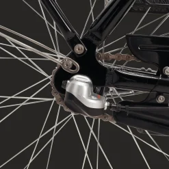 Vilmer 28" 3-speed Classic Black 24, miesten kaupunkipyörä - Citypyörät - Vilmer 28" 3-speed Classic Black 24, miesten kaupunkipyörä