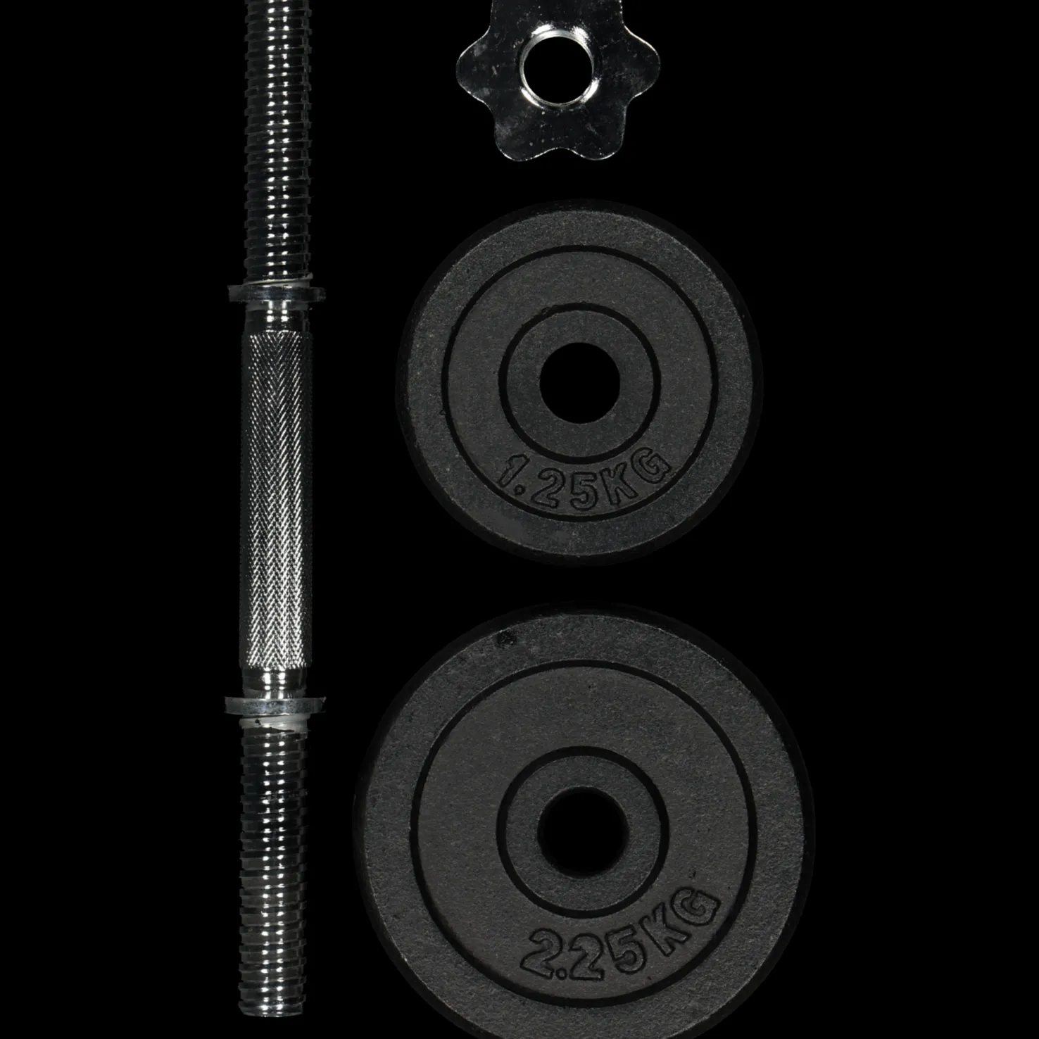 Weightcase 18kg, käsipainosarja - Levypainot - Weightcase 18kg, käsipainosarja