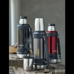 Work Berverage Flask 1.2 Dark Grey, termos - Termospullot Ja Termosmukit - Work Berverage Flask 1.2 Dark Grey, termos
