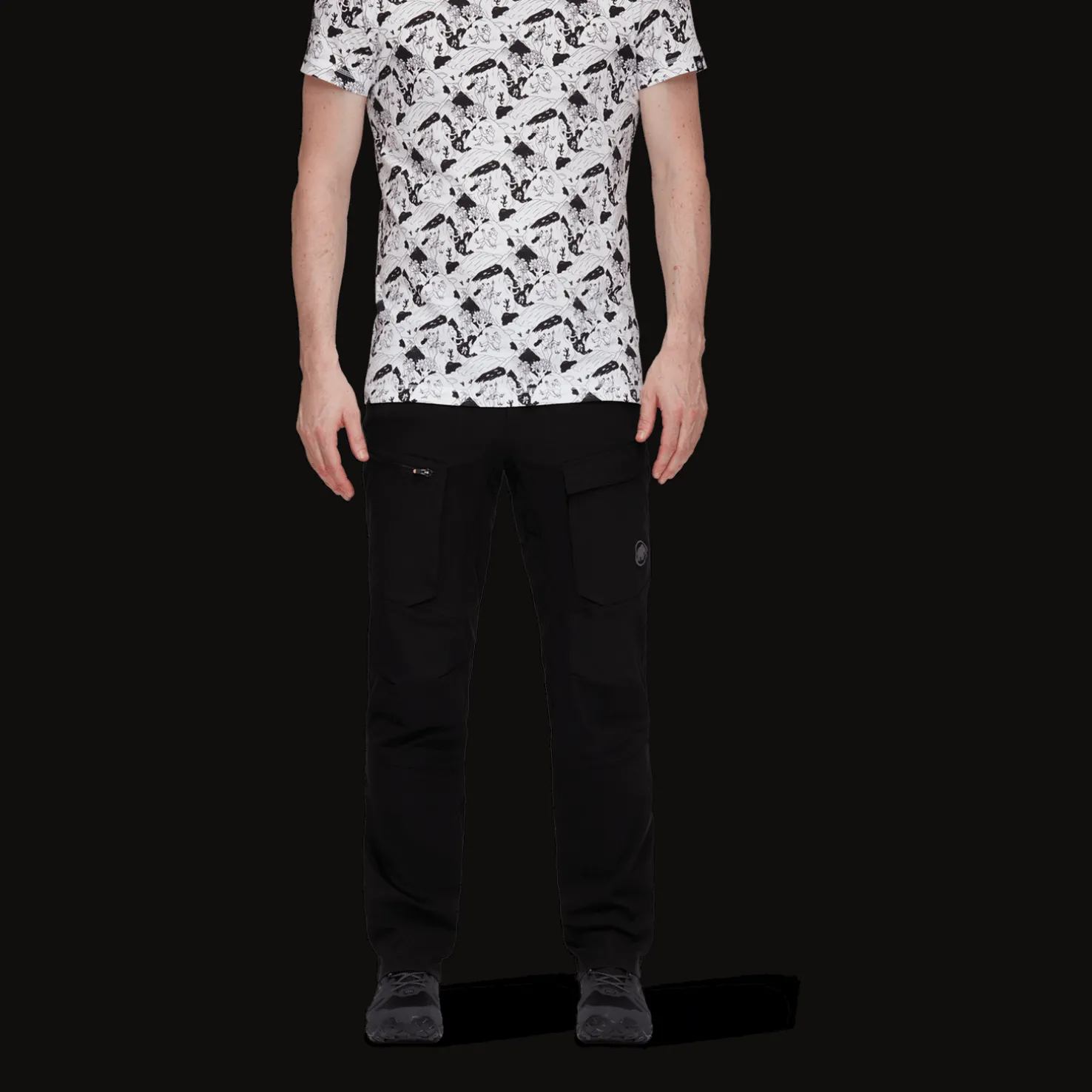 Zinal Hybrid Pants Men, miesten vaellushousut - Ulkoiluhousut - Zinal Hybrid Pants Men, miesten vaellushousut