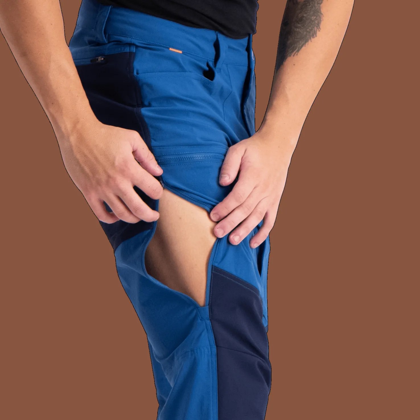 Zinal Hybrid Pants, miesten vaellushousut - Ulkoiluhousut - Zinal Hybrid Pants, miesten vaellushousut