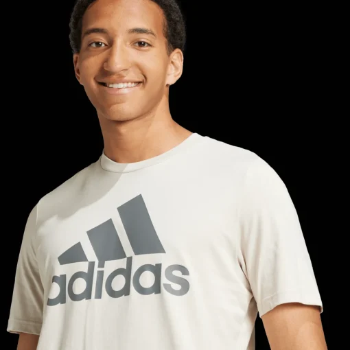 Essential Single Jersey Big Logo T-Shirt, miesten t-paita - Vapaa-Ajan T-Paidat - Essential Single Jersey Big Logo T-Shirt, miesten t-paita