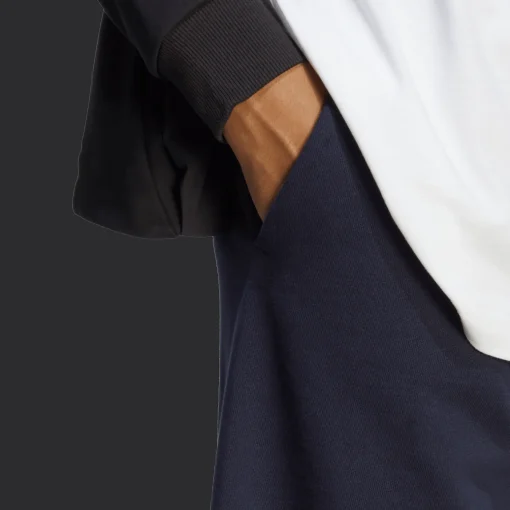 Essentials Big Logo French Terry Shorts, miesten collegeshortsit - Vapaa-Ajan Shortsit - Essentials Big Logo French Terry Shorts, miesten collegeshortsit