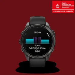 fenix 8 – 47 mm, AMOLED, Sapphire, Titanium, älykello, unisex - Sykemittarit - fenix 8 – 47 mm, AMOLED, Sapphire, Titanium, älykello, unisex