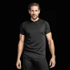 Kebnekaise Wool Tee, miesten villapaita - Villakerrastot yläosat miehet - Kebnekaise Wool Tee, miesten villapaita